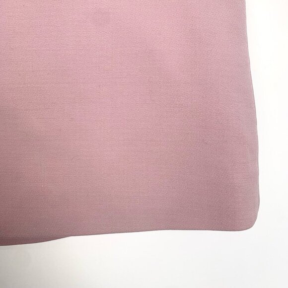 Prada Pink Pocket Trim A-Line Skirt Sz 40 Made In Italy With Black Waistband & B - Picture 5 of 6